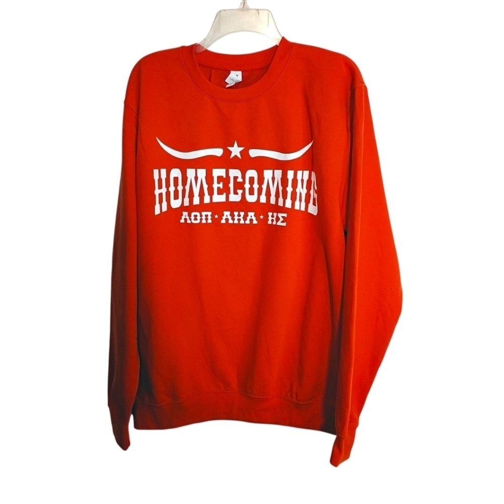 WKU -Homecoming Orange Homecoming Sweatshirt - Size Large